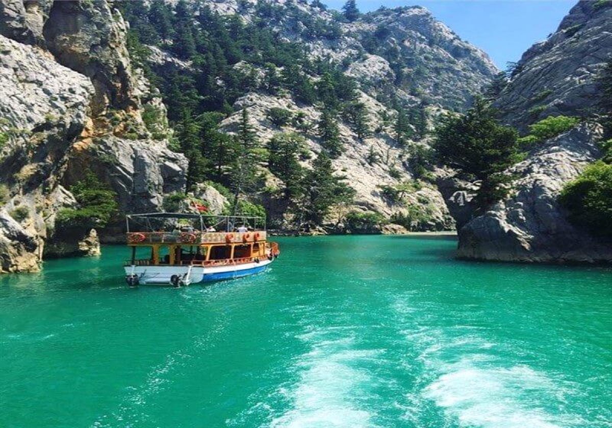 Alanya'dan Yeşil Kanyon Tekne Turu