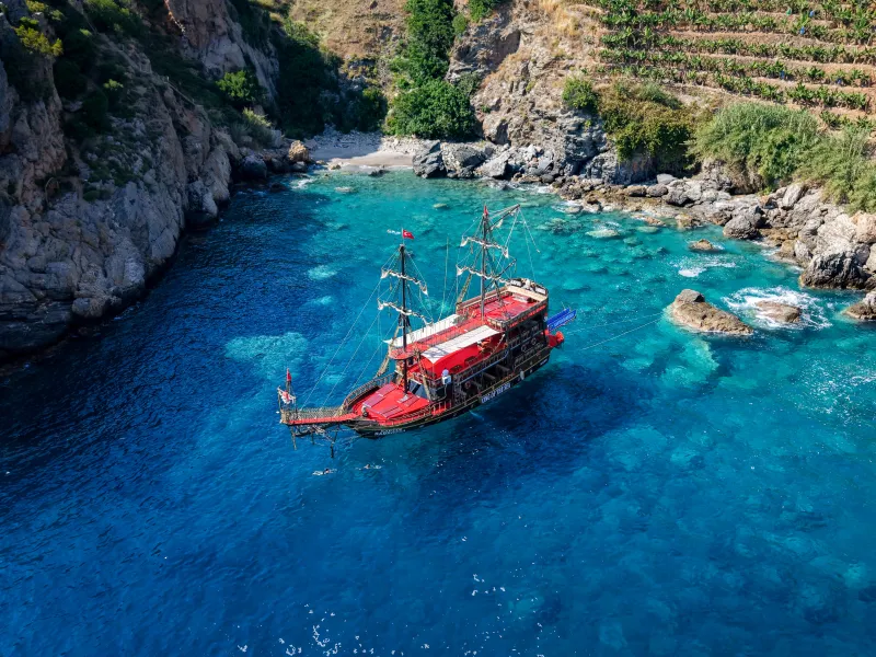 Gazipaşan venematka lounaalla ja juomilla