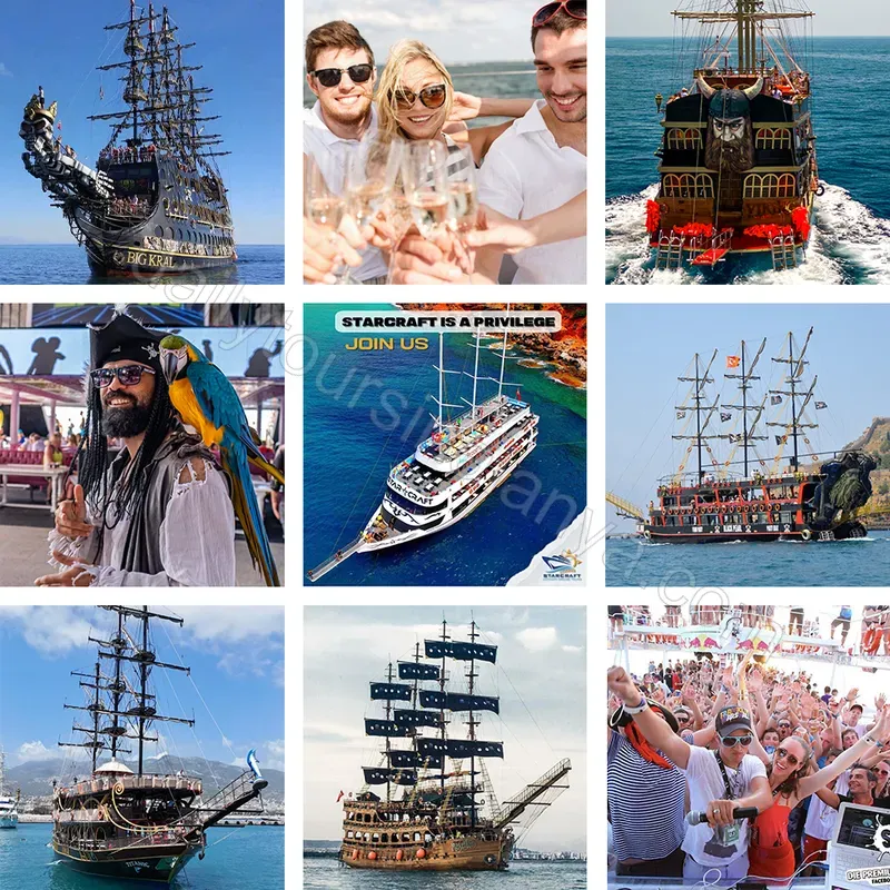 Best Alanya Boat Trip for You: Pirate Boats vs Catamarans vs Relaxing Cruises