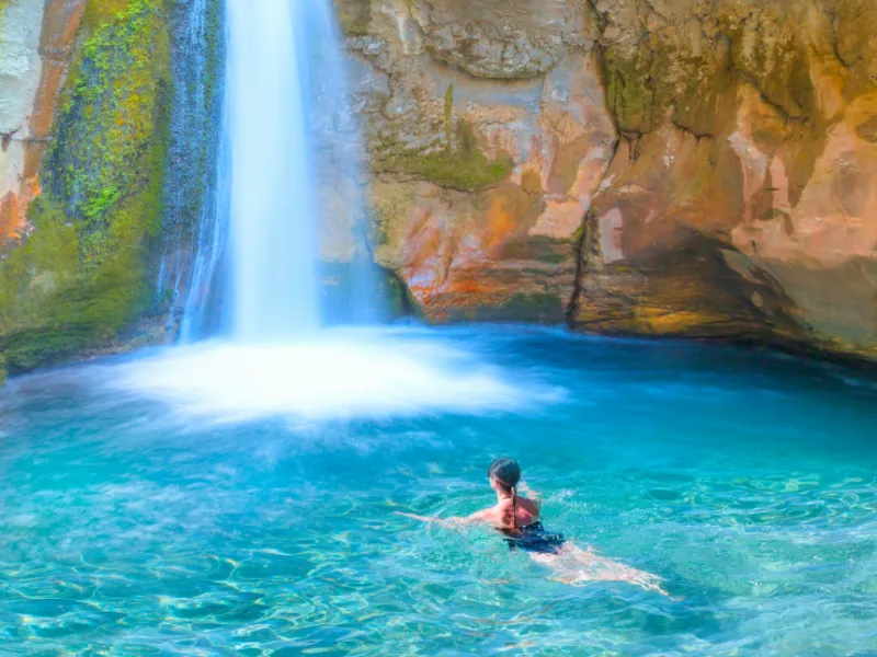 Alanyan Sapadere-kanjonin retki ja lounas Dim-joella