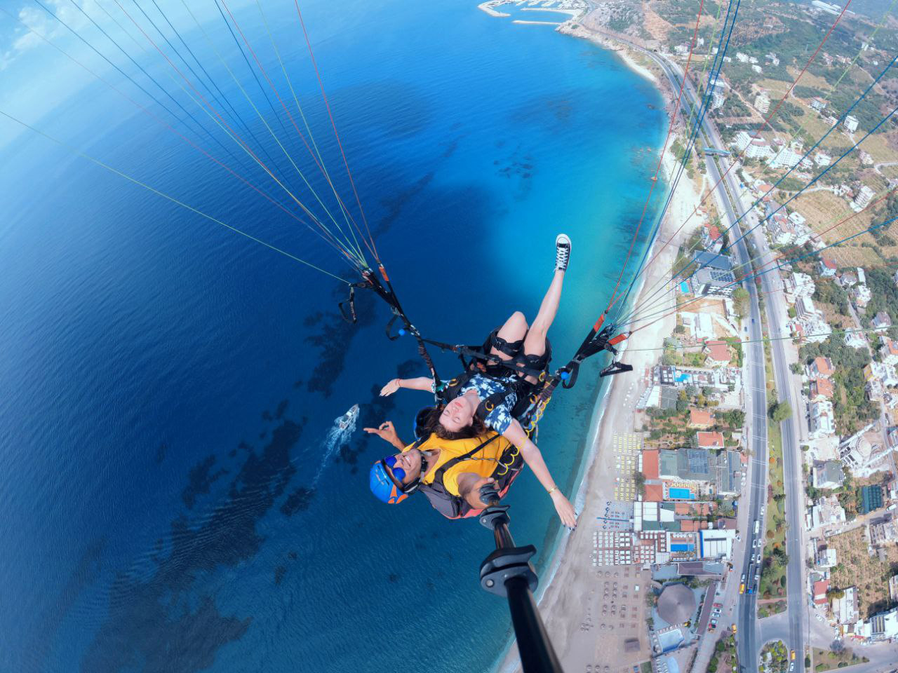 Alanya Yamaç Paraşütü: Profesyonel Pilot Eşliğinde 800 Metreden Tandem Uçuş gallery 7