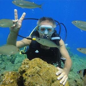 diving